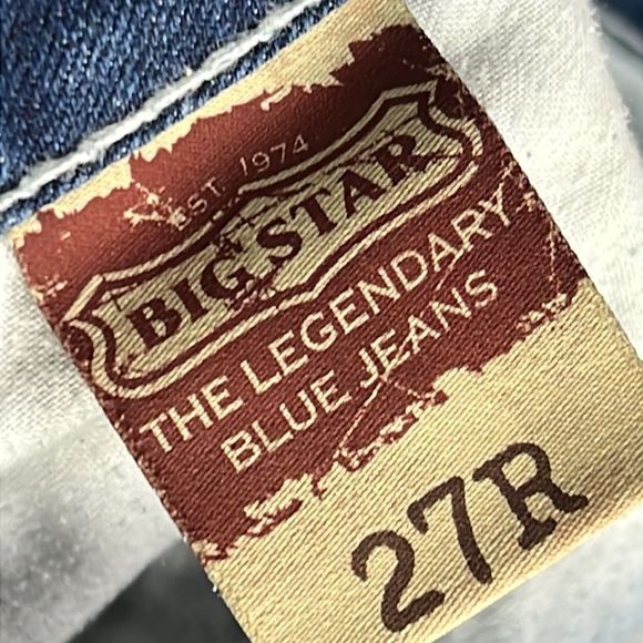 Buckle Big Star ladies low rise fit denim jeans size 27 - Picture 9 of 12